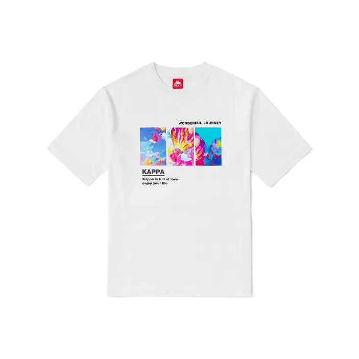 Kappa Reality Mirror Drop Shoulder Sleeve T-Shirt Unisex-12