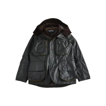 BARBOUR Outland Hooded Wax Jacket