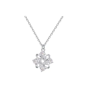 HMZ S925 Silver Necklaces Women's
