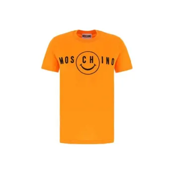 MOSCHINO T-Shirts Men Orange