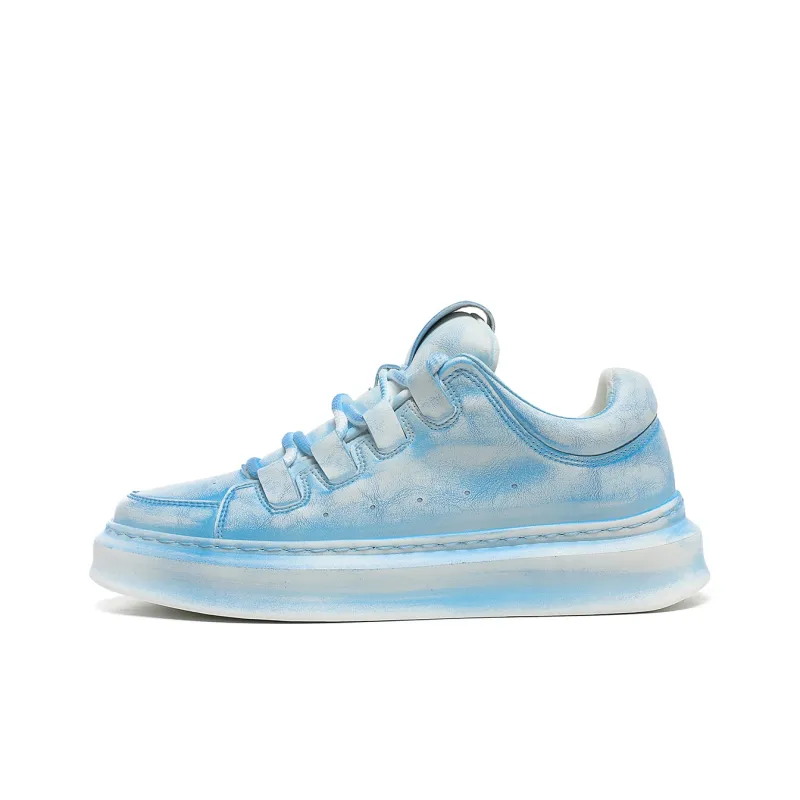 X ZONE Slip Resistant, Abrasion Resistant, Lightweight Low Top Skateboard Shoes Men's White-8