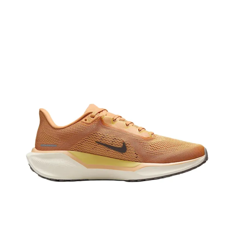 Nike Pegasus 41 Cushioned Slip Resistant Breathable Low Top Casual Running Shoes Women's Orange-1