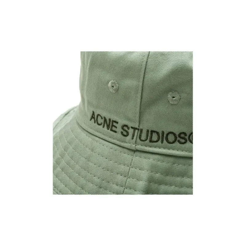 Acne Studios Bucket Hats Unisex Green-4