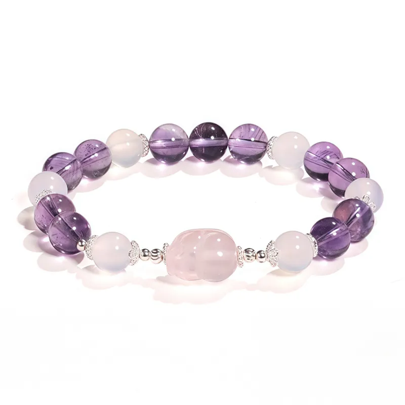 Di Su Xing Chalcedony Bracelets Women's-0