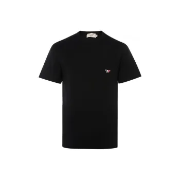 Maison Kitsune Embroidered Logo T shirt