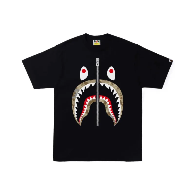 Bape Sand Camo Shark Tee-1