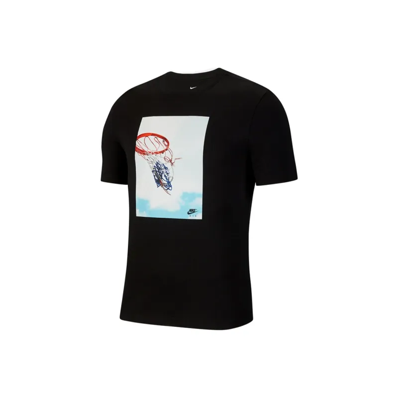 Nike T Shirts Men Black-0