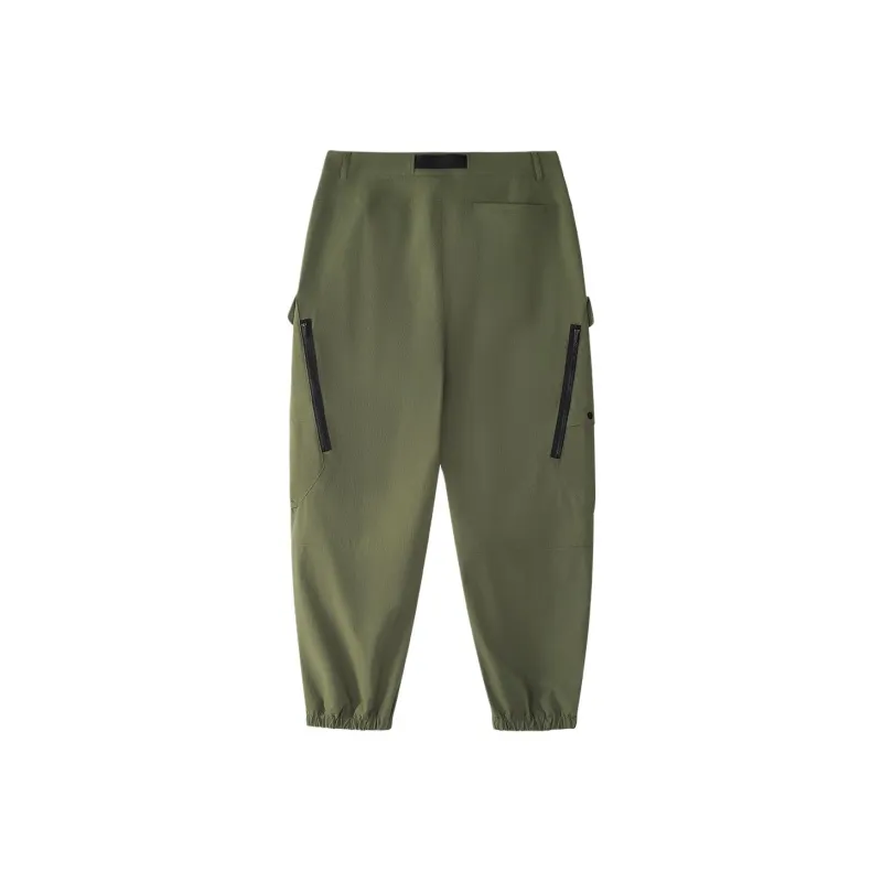 FILA FUSION WORKWEAR Athletic Trousers Men's Gray Wheel Green-1