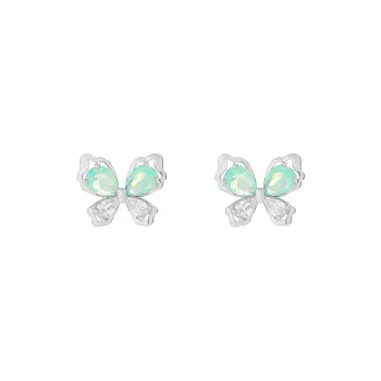 BING STUDIO Copper Stud Earrings Women's