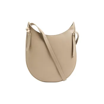 COPERNI Leather Hobo Crescent Bag Crossbody Bag Shoulder Bag Women's Taupe