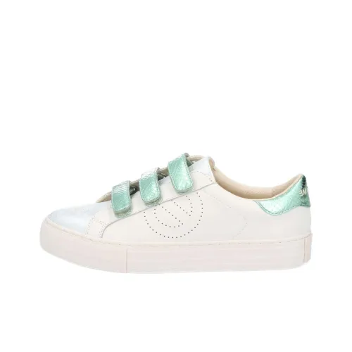 NO NAME ARCADE STRAPS PERFOS Anti Slip Wear Resistant Low Top Skateboard Shoes Women's Ecru