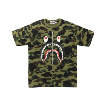 A BATHING APE 1st Camo Wgm Shark Tee