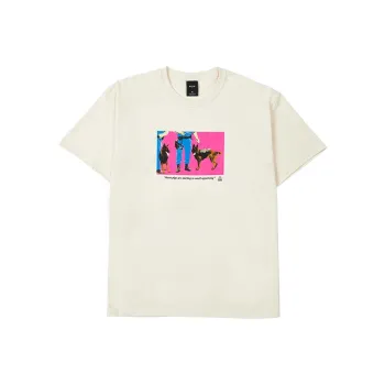 Huf X PLEASURES T-Shirts Unisex White