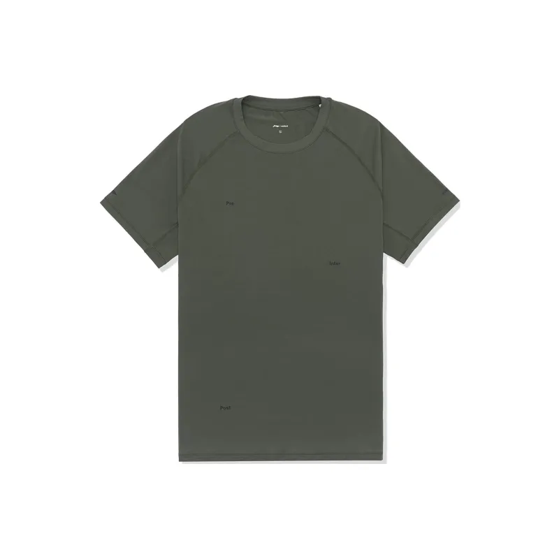 LINING Running Collection T Shirts Men Sorrel Green-0