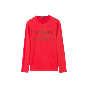 VERSACE T Shirts Unisex Red