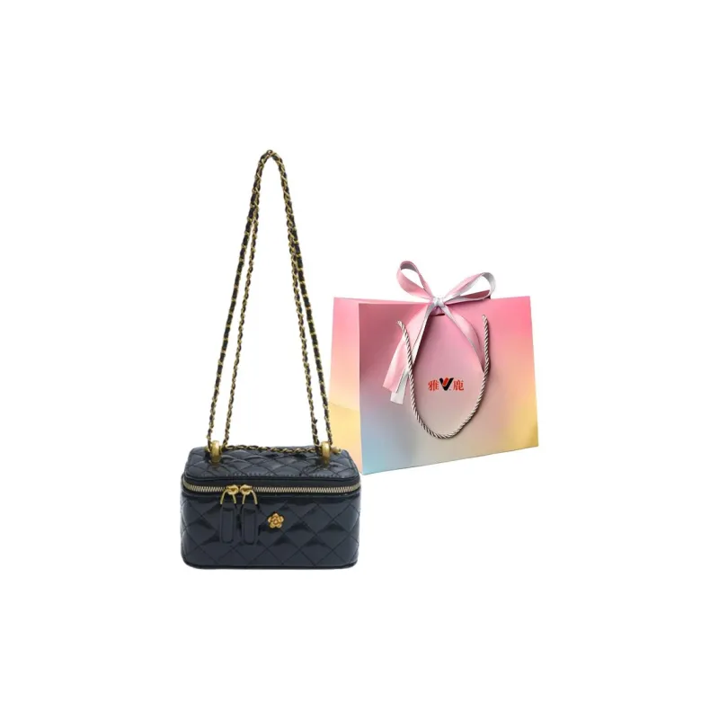 Yalu PU Shoulder Bag Women's Black/Red/White-0