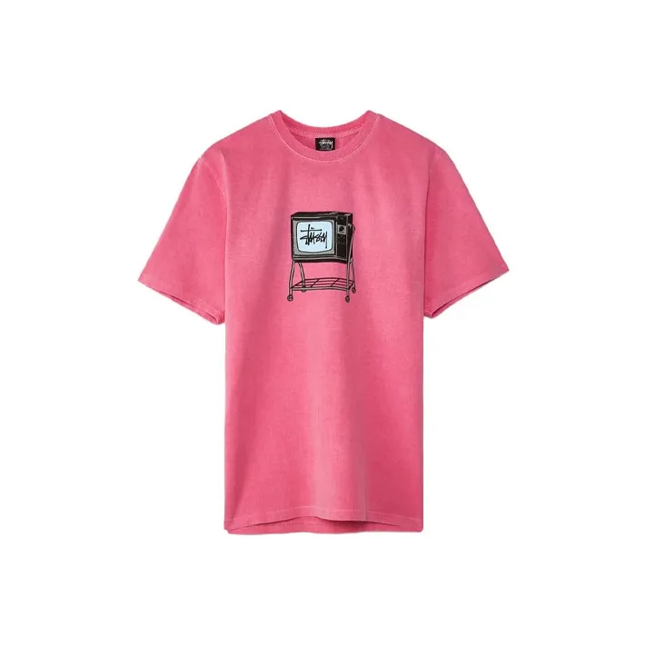 Stussy Rolling Tv Pigment Dyed Tee-10