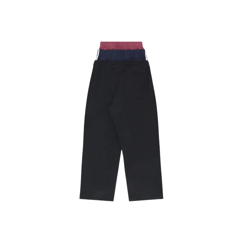 GRAILZ SS25 PROJECT G/R SS25 COLLECTION 6 NEW THROW BACK Collection Knitted Sweatpants Unisex-1