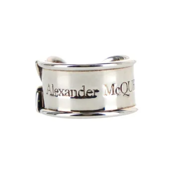 Alexander McQueen Safety Pin Ring