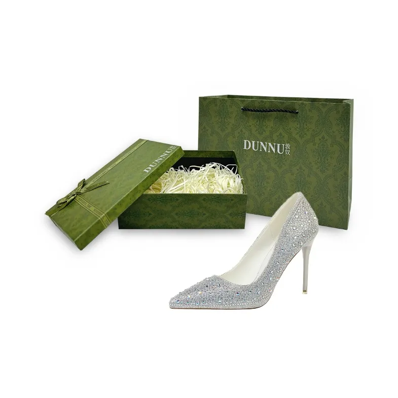 Dunnu Slim Heel High Heels 10CM Women's-22