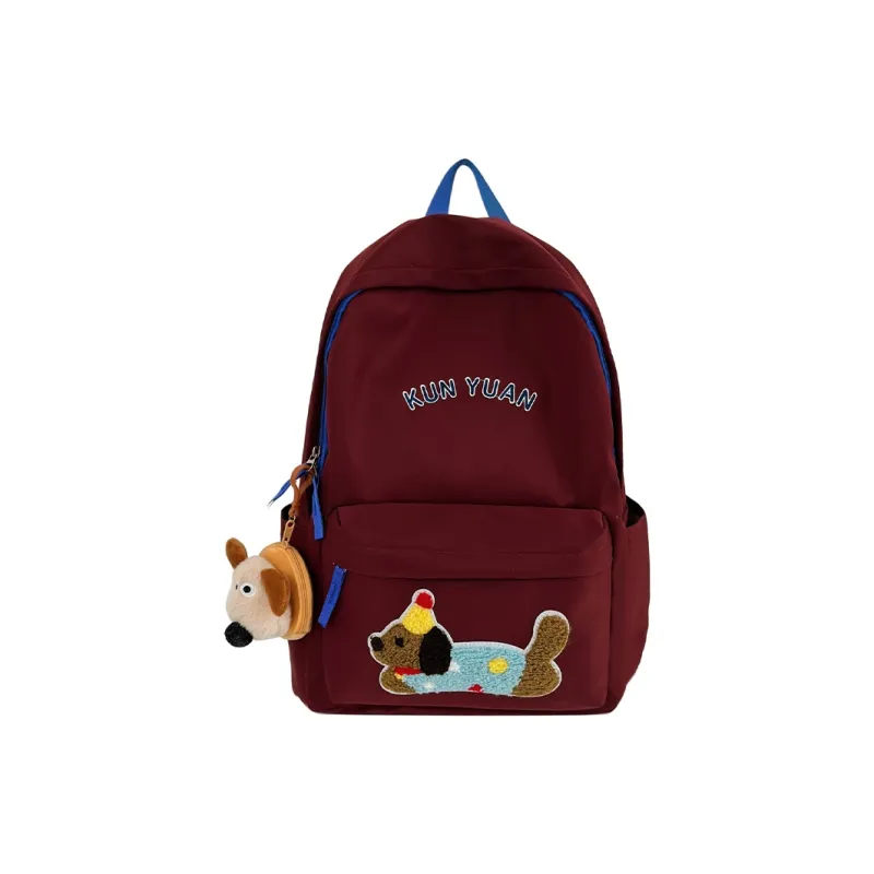 Meow In The Grass Nylon Backpack Regular Unisex Multicolor-12