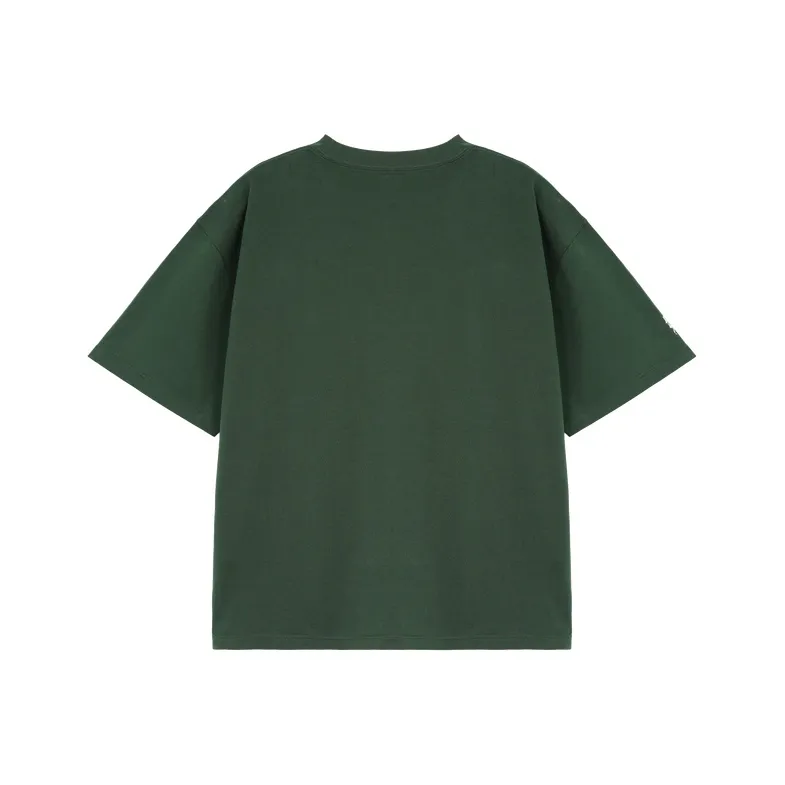 LUJIAMEN T Shirts Unisex Green-1