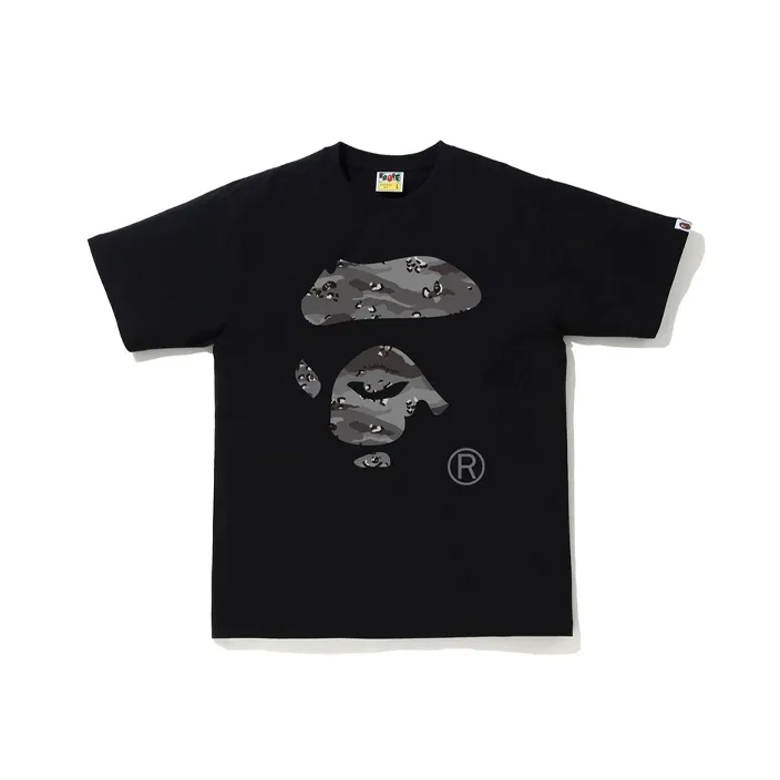 Bape Desert Camo Ape Face Tee-0
