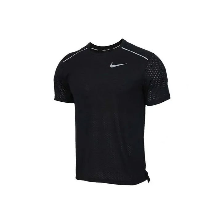 Nike T Shirts Men Black-0