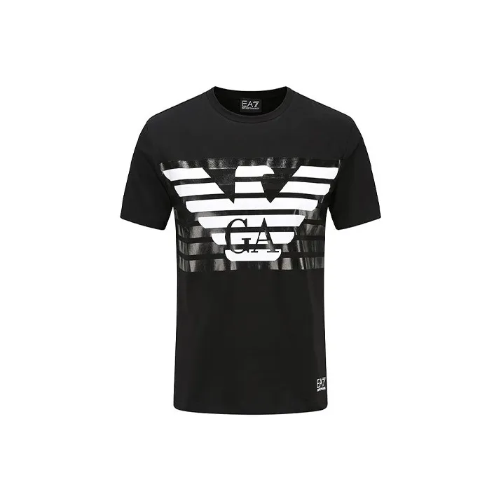 EMPORIO ARMANI SS22 T Shirt Men's Black-0
