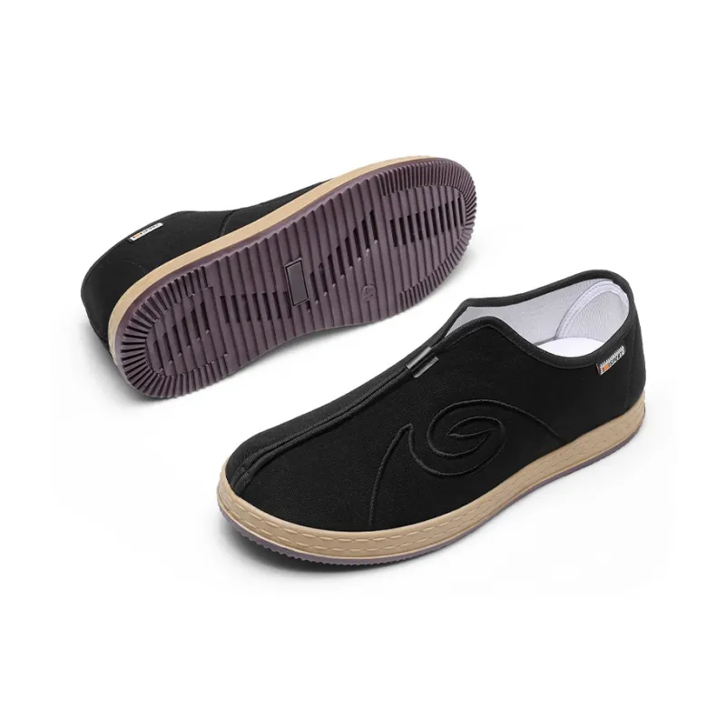 Strongman Casual Shoes Men Low Top Black-3