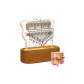 17-Tone Flower Sea Butterfly (Including Lamp Base, Packaging)