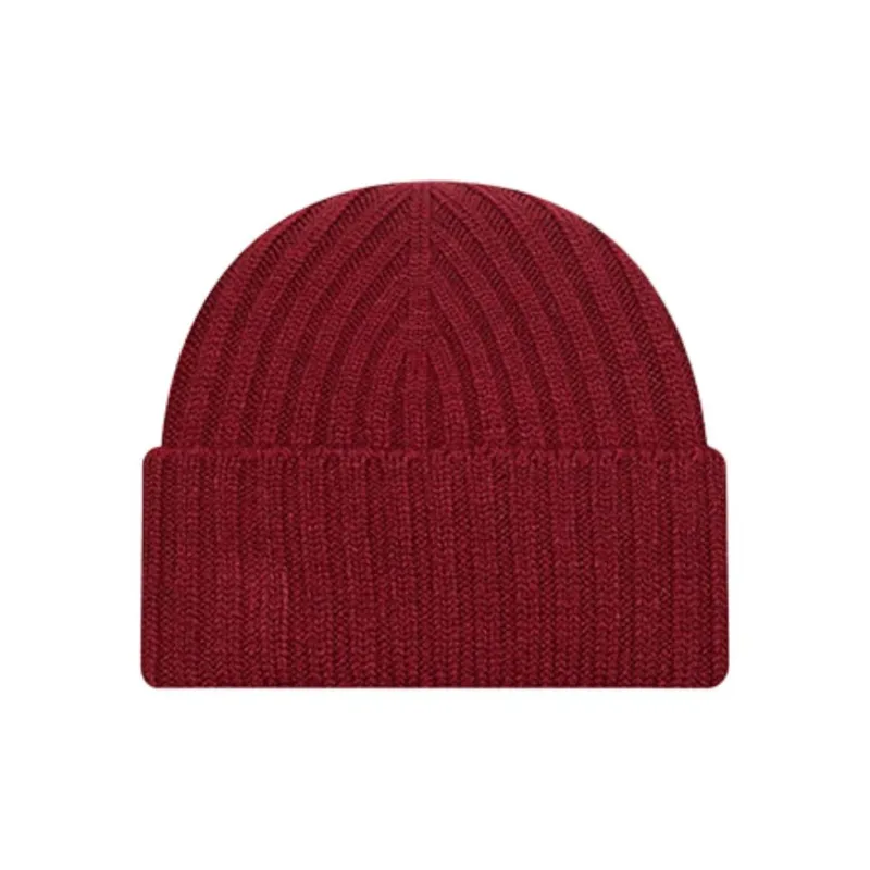 New Era Polyester, Acrylic Beanies Unisex Red-0