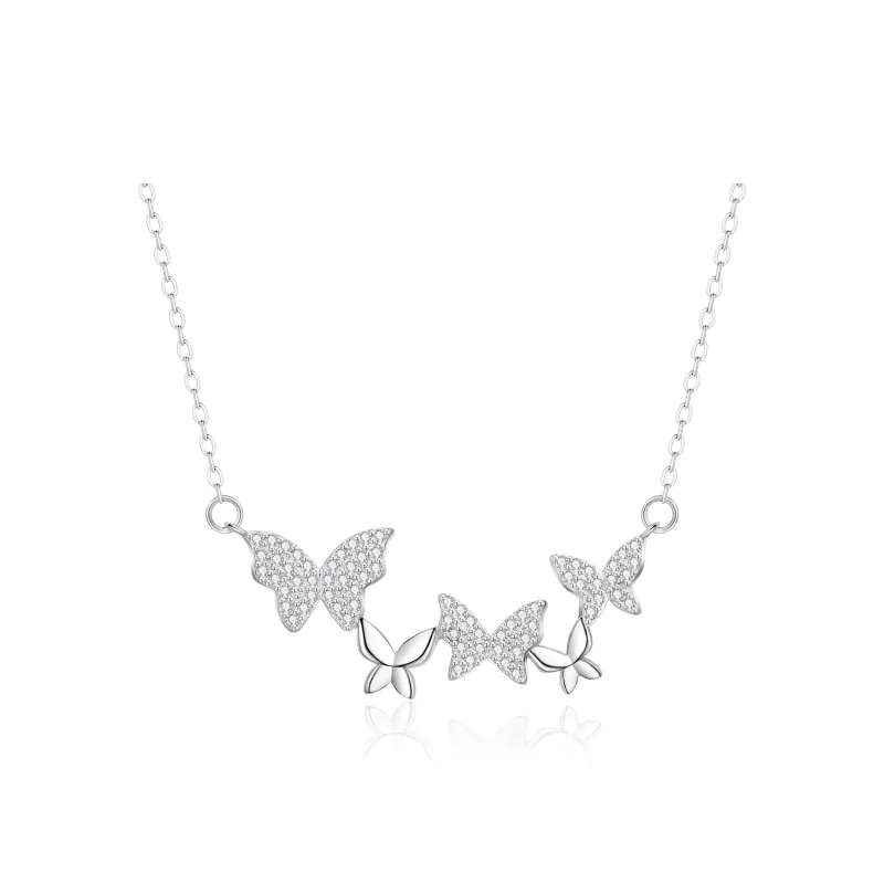 Branded Jewelry S925 Silver Necklaces Women's-0