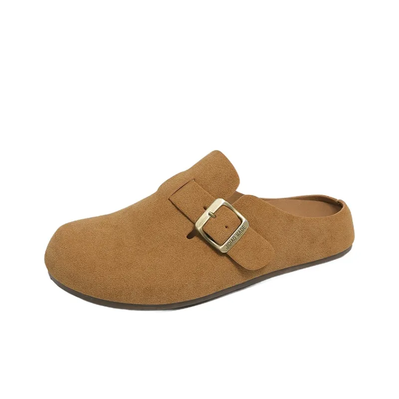 REIHUNG Abrasion Resistant Slip Resistant Wrap toe Slippers Women's-12