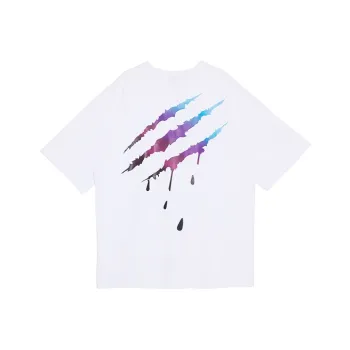 Suamoment Short Sleeved T Shirt Unisex White