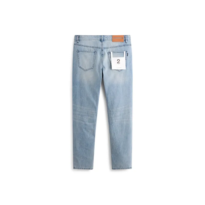 PEACEBIRD MEN Jeans Men's Denim Light Blue 1-1