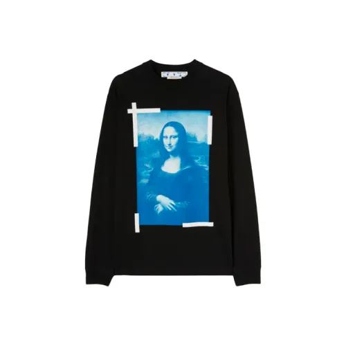 OFF WHITE Mona Lisa Series T Shirts Men Black