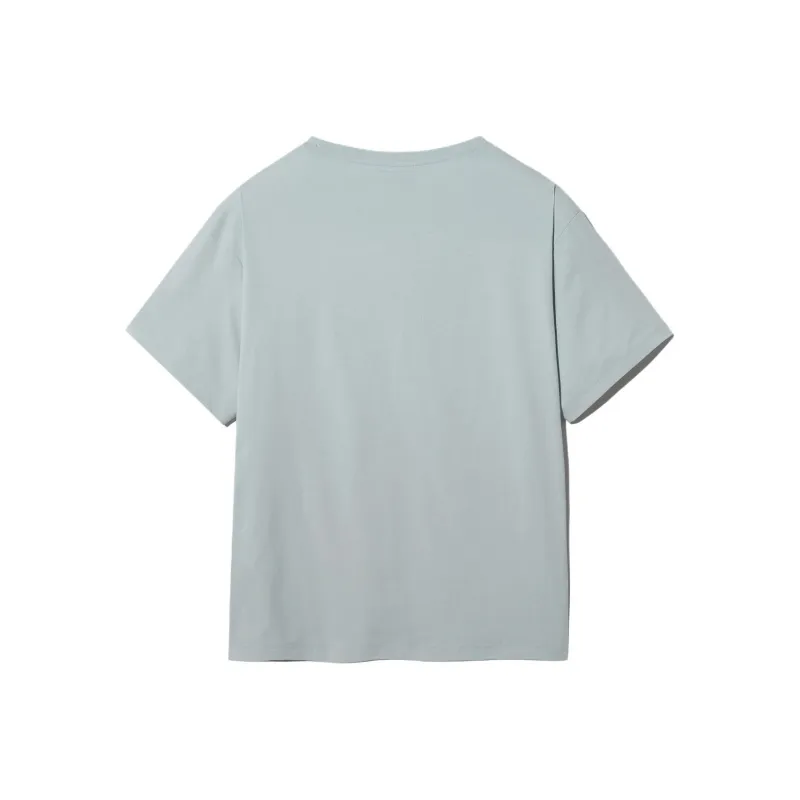 FILA T Shirts Unisex Light Gray-1