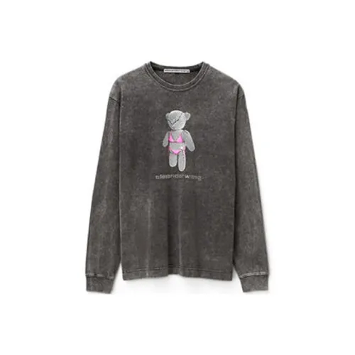 Alexander Wang T Shirts Unisex Dark Gray