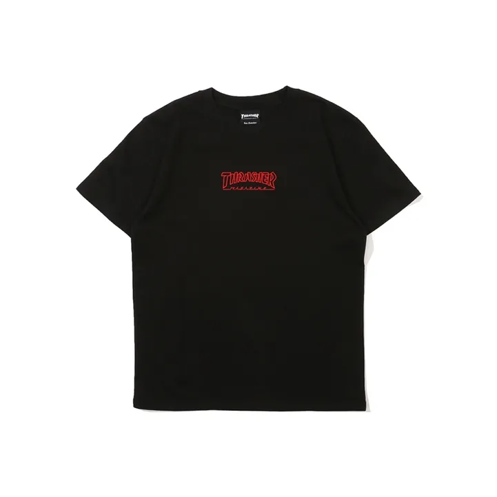 Thrasher T Shirt Japan Version Unisex Black-0