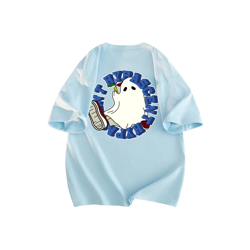 HYPASCENT Summer Drop Shoulder Sleeve T-Shirt Unisex-14