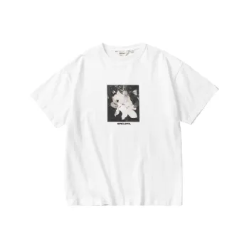 OPICLOTH SS21 Straight T Shirt Unisex White