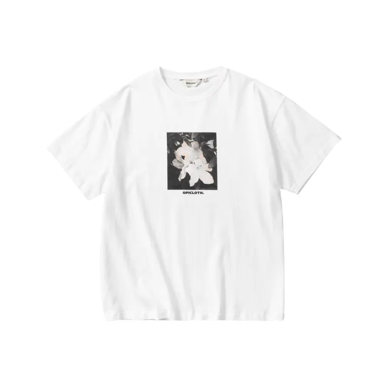 OPICLOTH SS21 Straight T Shirt Unisex White-0