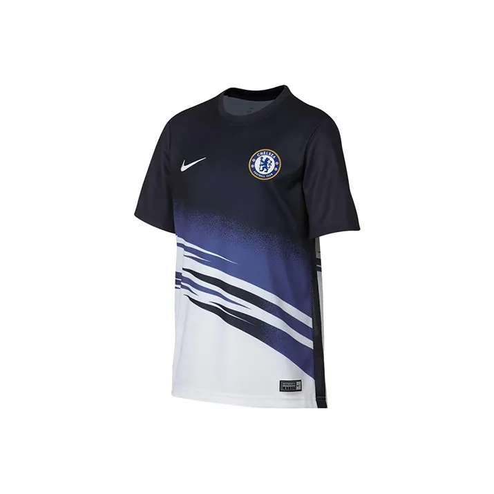 Nike T Shirts Men White Blue-0