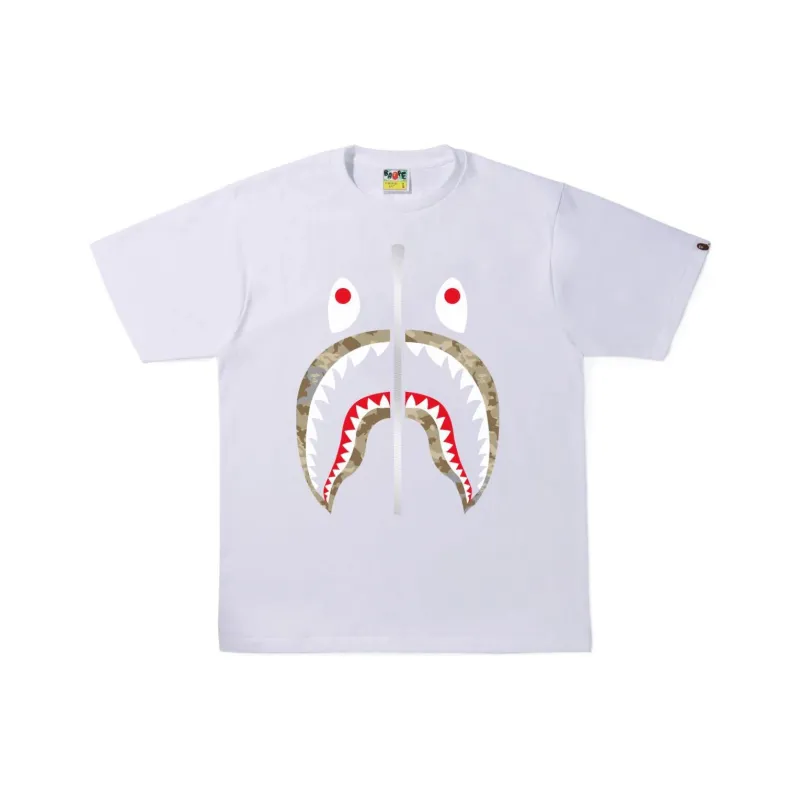 Bape Sand Camo Shark Tee-2