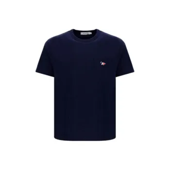 Maison Kitsune T Shirts Men Blue