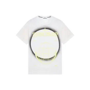 STONE ISLAND T Shirts Men White