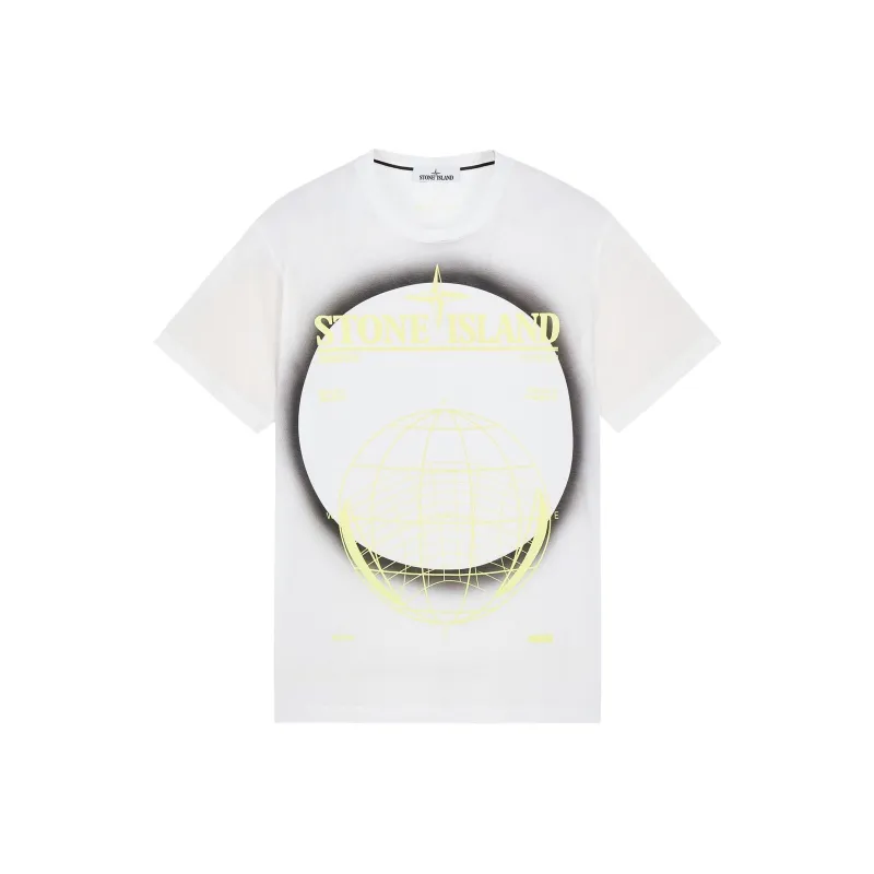 STONE ISLAND T Shirts Men White-0