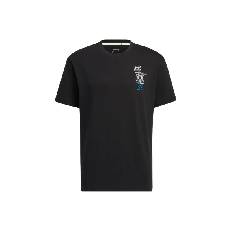 Adidas Neo x ·/Keith Haring T Shirt Men's Black-0