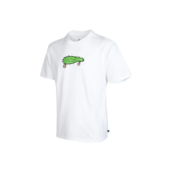 Nike Set-in Sleeve T-Shirt Men's White-0
